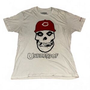Unheard of Cincinnati Misfits Reds Logo Tee Rare